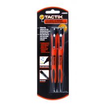 Marqueurs indélébiles noirs par 2 - TACTIX