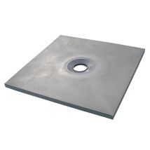 Receveur de douche à carreler 90x90 cm polystyrène - OCEA