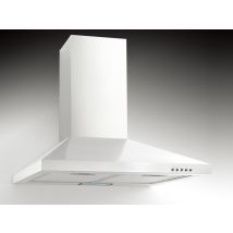 Hotte aspirante cheminée Fidji3 blanche 60 cm