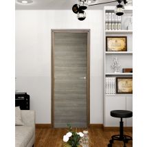 Bloc-porte fin de chantier décor mélaminé ORME H.204 x 83 cm poussant gauche SMIS