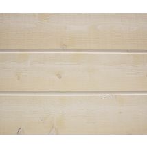Lambris sapin brut blanchi choix AB - 12 x 135 x 2050 mm - HENRY TIMBER