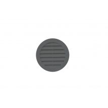 Grille de ventilation PVC gris anthracite 149 - Ø68 mm - DECEUNINCK