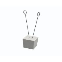 Taquet béton 30 mm pour dalle