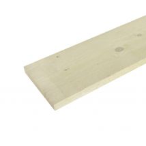 Planche coffrage épicéa non traitée - 27 x 200 x 4000 mm - HENRY TIMBER