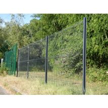 Panneau de grillage rigide 2.5 x 1.02 m Lario Pro 5 mm gris anthracite Ral 7016 FERRO BULLONI