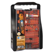 Outils de maquettisme 135 W avec 357 accessoires PG139T - PG TOOLS