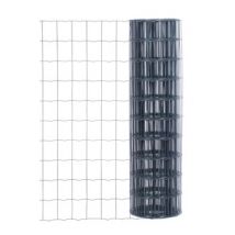 Grillage soudé 2,00 x 25 m en acier galvanisé maille 10 x 7,5 cm gris CAVATORTA
