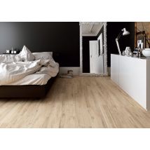 Carrelage sol intérieur effet bois amande NWOOD ép 10 mm 20 x 120 cm rectifié paquet de 1,44 m² HERBERIA