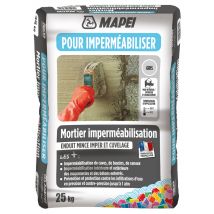 Mortier imperméabilisation 25kg MAPEI