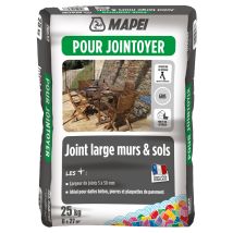 Joint large mur & sol ton gris 25kg MAPEI