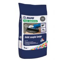 Joint de carrelage souple large gris 2,5 kg MAPEI