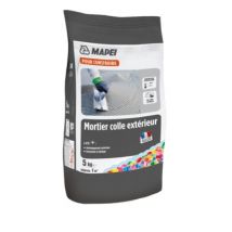Mortier colle extérieur blanc 5 kg MAPEI