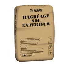 Ragréage sol extérieur 25 kg MAPEI