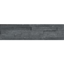 Parement intérieur et extérieur noir paquet de 0,54m²