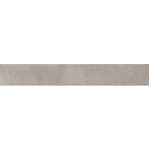 Plinthe carrelage de sol intérieur taupe BIBULCA 7 x 60 cm rectifiée IMSO