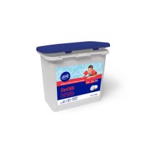 Chlore choc piscine - pastilles 20 g seau de 1 kg GRE