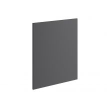 Joue de finition pour meuble bas de cuisine Mallorca gris plomb mat 70 x 57 cm OFITRES