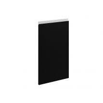 Porte avec poignée intégrée pour meuble de cuisine Mallorca noir mat 70 x 40 cm OFITRES