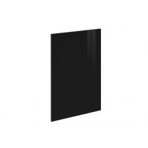 Façade dos pour meuble de cuisine Cristal noir brillant 85 x 58 cm OFITRES