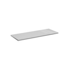 Tablette décorative Cristal blanche 80 x 30 cm OFITRES