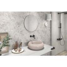 Faïence blanche murale intérieur mat ENERGY ép 8 mm 30 x60 cm paquet de 1,61 m² CERAM INDUSTRIE