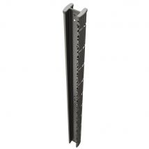Poteau de grillage Profix anthracite 2.2 m MOREDA