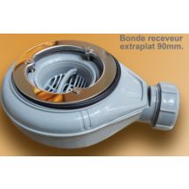 Bonde pour receveur de douche extra-plat 90mm