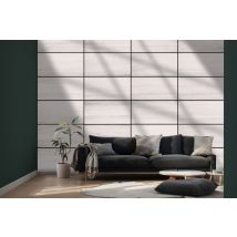 Panneau acoustique mural chêne blanc - 8 x 400 x 800 mm - LEITL