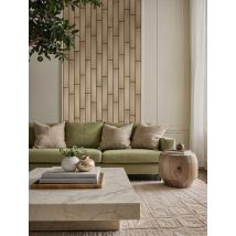 Panneau acoustique mural chêne clair - 8 x 133 x 800 mm - LEITL