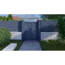 Portillon aluminium TEDDY 1m x 1.40m COFRECO