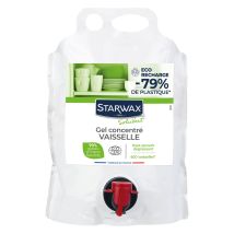 Gel concentré vaisselle recharge 3L SOLUVERT
