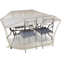 Housse de protection pour table rectangulaire avec chaises 4-6 personnes Cover Air JARDILINE