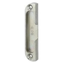 Gâche galet à encastrer réversible 85 x 18 x 9 mm pour serrure multipoint Decena, Trimatic et Europa FERCO