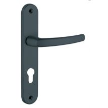 Poignées de porte SULTANE gris anthracite à cylindre THIRARD