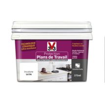 Peinture de rénovation pour plan de travail finition satinée incolore 375 ml V33
