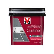 Peinture de rénovation cuisine finition satinée ardoise 750 ml V33
