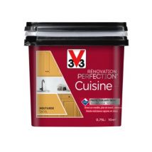 Peinture de rénovation cuisine finition satinée moutarde 750 ml V33