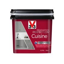 Peinture de rénovation cuisine finition satinée inox 750 ml V33
