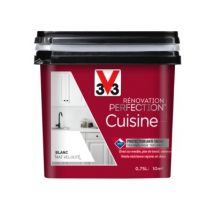 Peinture de rénovation cuisine blanc mat 750 ML V33