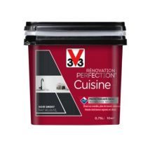 Peinture de rénovation cuisine noir smoky mat 750 ML V33