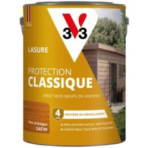 Lasure Protection Classique 4 ans pin d'oregon 5 L V33