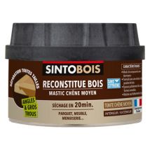 Mastic reconstituant bois chêne moyen 190 gr SINTOBOIS