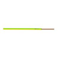 Fil HO7V-U 1 x 2,5 mm² 10 m vert et jaune