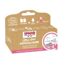 Étui de 4 pastilles ultra dose anticalcaire SPADO