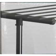 Etendage extérieur à linge anthracite avec 30m de fil