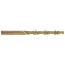 Foret métal HSS-E5 (Cobalt 5%) cobalt-Revêtu GOLD -DIN338 -h8 -Pointe en croix diamètre 12 mm TIVOLY