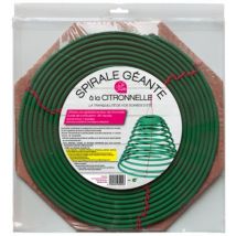 Spirale anti moustique géante à la citronnelle diamètre 30 cm SIAM