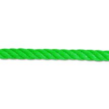 Cordage polypropylène vert résistance 1560 kg diamètre 10 mm vendu au mètre CHAPUIS