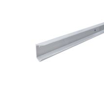 Rail de placard Ella 1 aluminium anodisé à une seule voie pour un vantail L.194 cm CIME