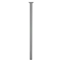 Pied de table rond gris diamètre 30 x 700 mm